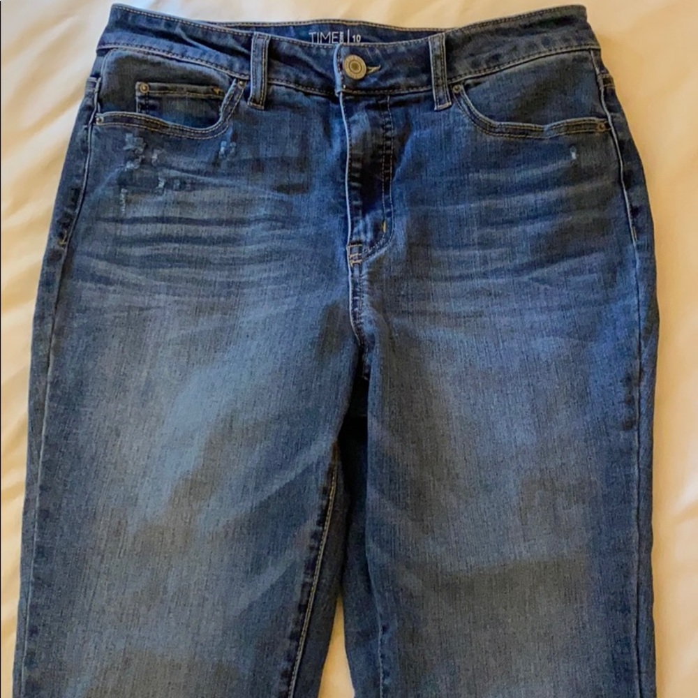 high waisted skinny jeans